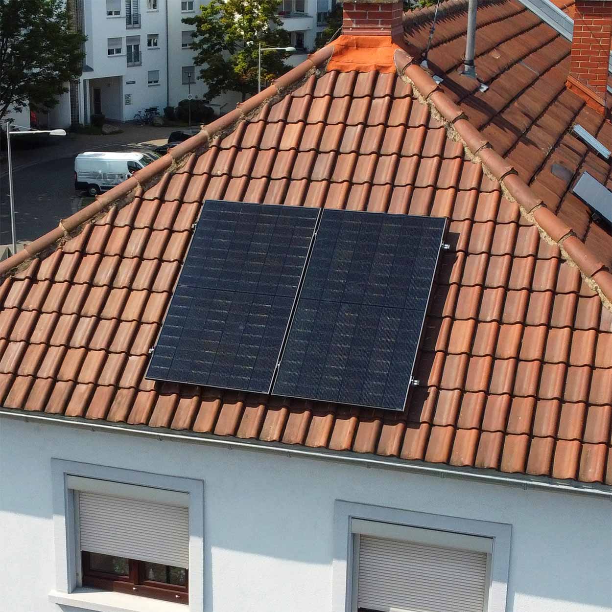 Octa SolarRoof 4P XL - Ziegeldach | 2000 Wp | 1,6 kWh