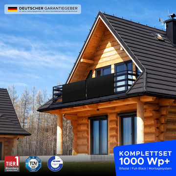 octaBalkonkraftwerk™ 1000 Wp+ (Balkon)