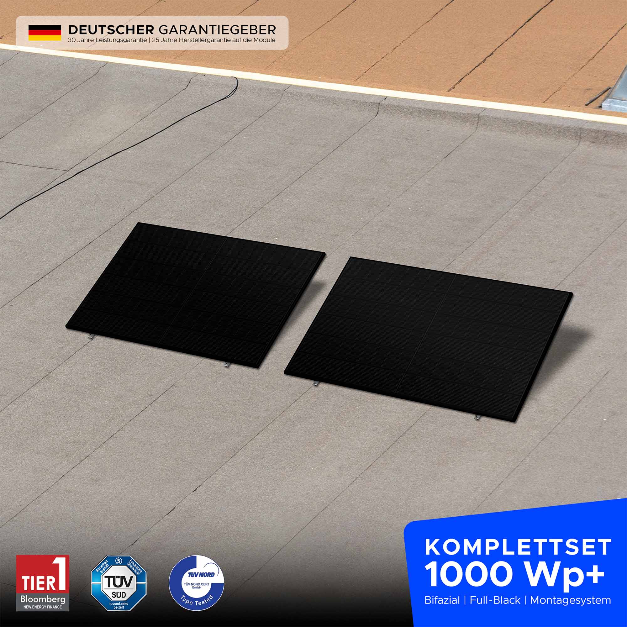 Octa SolarDeck 2P XL | 1000 Wp • 1,6 kWh