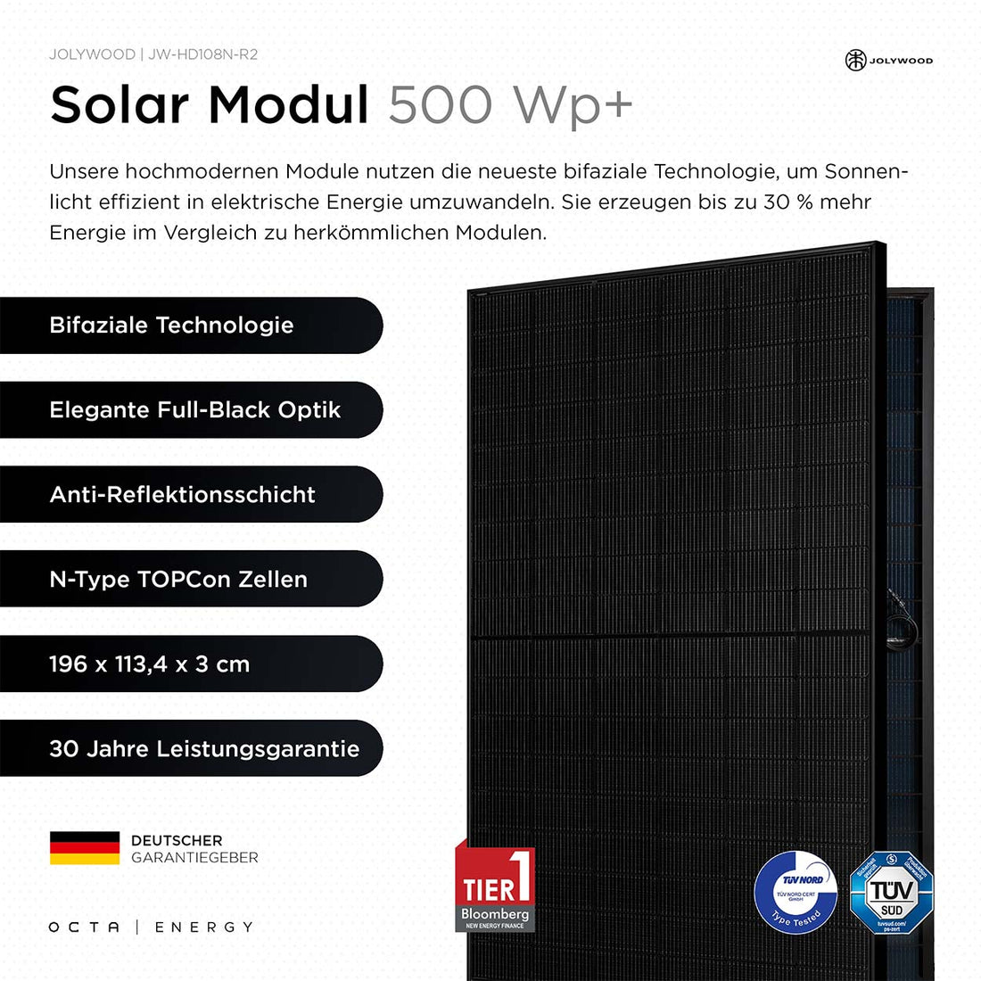 Octa SolarWall 2P | 900 Wp